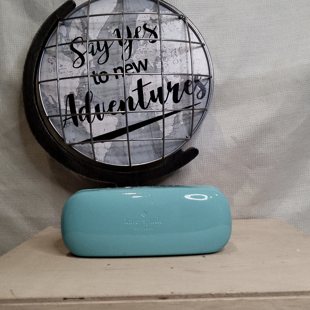 Designer Kate spade eye glass Eyewear hard shell case glasses